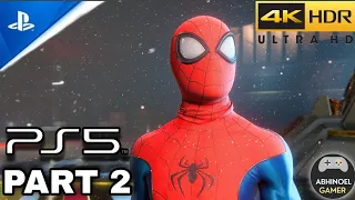 Spider-Man: Miles Morales (PS5) Part 2 - 4K 60FPS + Ray Tracing HDR Gameplay - (Performance RT mode)