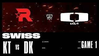 KT vs. DK - Game 1 | Swiss Stage | 2023 Worlds | KT Rolster vs Dplus KIA (2023)