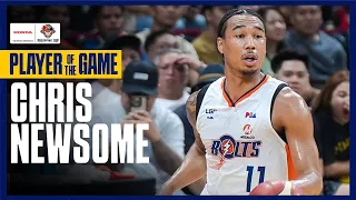 Chris Newsome SIZZLES with 20 PTS for Meralco vs Ginebra | PBA SEASON 48 PHILIPPINE CUP | HIGHLIGHTS