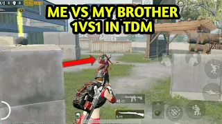 MY BROTHER CHALLENGED ME IN TDM 1 VS 1 I PUBG MOBILE GAMEPLAY (HINDI)