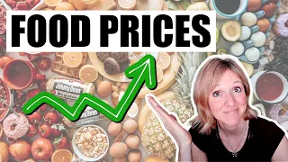 ARE FOOD PRICES RISING? | SAVE MONEY ON GROCERIES TODAY | FRUGAL FIT MOM