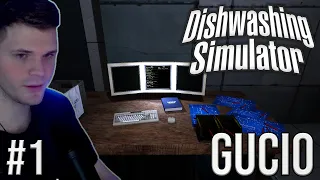 Gucio gra w Dishwashing Simulator #1 | Cały VOD