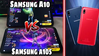 SAMSUNG A10 vs A10s EN FREE FIRE ( Nueva actualización)