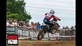 The new holeshot master: Jake Millward leads and takes his first Maxxis win