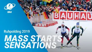 Biathlon Throwback: Mass Starts delight in Ruhpolding 2019