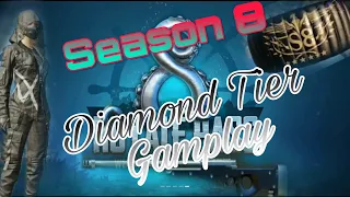 Season 8 Diamond Tier, Free AWM Skin, Alanwalker outfit/Parachute early Access Gamplay Pubg Mobile