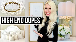 DIY HOME DECOR DUPES! GET The HIGH END LOOK For THOUSANDS LESS!