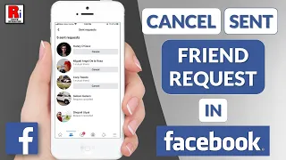 How to Cancel Sent Friend Request on Facebook in iPhone