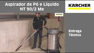 Aspirador de Pó e Liquido - NT 90/2 Me - Entrega Técnica