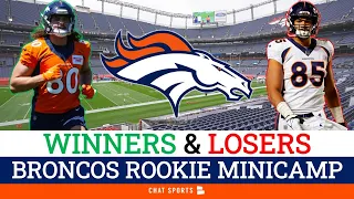 Denver Broncos Rookie Minicamp Winners & Losers Ft. Greg Dulcich & Albert Okwuegbunam | Broncos News