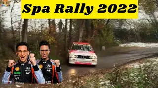 Thierry Neuville with BMW E30 Action in Spa Rally 2022