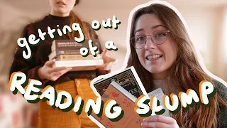 avoiding a reading slump & finishing my thesis! 🖋️ Reading Vlog #18