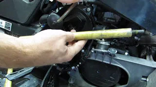 Removing Secondary Shaft