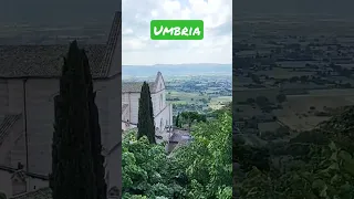 Assisi, the Famous Birthplace of Saint Francis of Assisi (Francesco d'Assisi) in Umbria, Italy