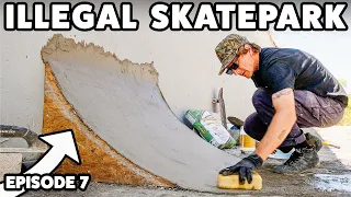 Building A Secret DIY Skatepark