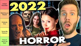 2022 Horror Movies RANKED | Tier List