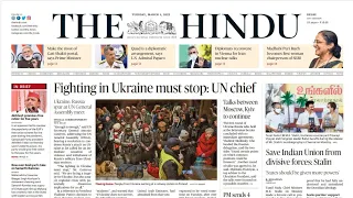 'The Hindu' Analysis for 1st March 2022 (Daily Current Affairs for UPSC/IAS)