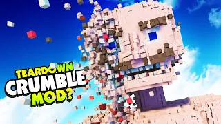 Fully CRUMBLE Ragdolls into 1000000 CUBES! - Teardown Mods