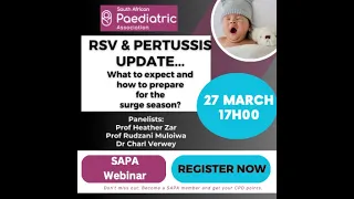 RSV & Pertussis Update