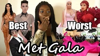 MET GALA 2019 FASHION ROAST & REVIEW | BEST & WORST Dressed Celebrity Red Carpet Looks