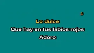 Adoro - Armando Manzanero - Karaoke