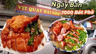 QUÁ KHỦNG QUÁN PHỞ VỊT QUAY HẢI XỒM Ở TP LẠNG SƠN, BÁN 600 CON MỘT NGÀY Và 1000 BÁT PHỞ SIÊU NGON