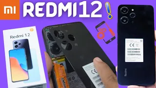 How To Open Redmi 12 Back Panel (23053RN02A) Back Glass /Teardown Disassembly