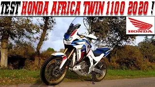 #MotoVlog 194 :  TEST HONDA AFRICA TWIN 1100 2020 Adventure Sport / Cette boite DCT  est GÉNIAL !😍