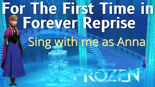 For The First Time in Forever Reprise Karaoke (Elsa only) - Sing with me as Anna