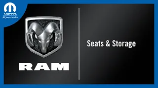 Seats & Storage | How To | 2023 Ram Trucks