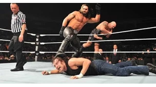 WWE 2K15 : Roman Reigns & Dean Ambrose vs. Big Show & Seth Rollins - Highlights