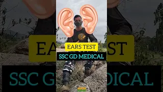 SSC GD Medical Ear Test ? #sscgd #sscgdmedical #viral #indianarmy #shorts #sscmedical #sscgd2023