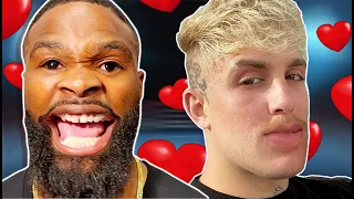 Jake Paul gets SUS on Tyron Woodley