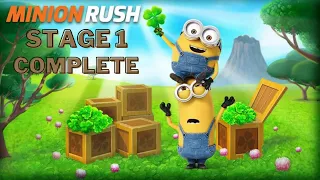Despicable Me Minion Rush Special Mission Lucky Day Stage 1 Completion