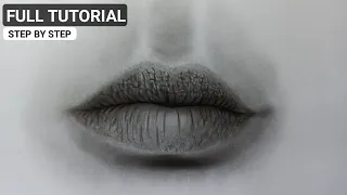 how to draw  realictic lips?#drawing#art