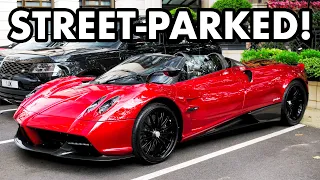 THIS $4M PAGANI HAS BEEN PARKED OUTSIDE FOR 2 MONTHS!