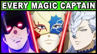 All 9 Magic Knight Captains and Their Powers Explained! (Black Clover Every Captain / Squad)