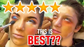 I WENT TO THE CHEAPEST BEST REVIEWED MAKEUP ARTIST IN MY CITY