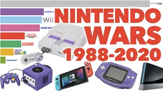 Best Selling Nintendo Consoles 1988 - 2020