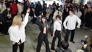 20240128 HONGDAE BUSKING 홍대 혼성댄스팀 비아워(BE OUR) 버스킹 07 - Drama _ aespa