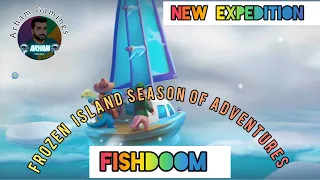 Fishdom new expedition Frozen Island (Part-1) | Season of Adventures #fishdom #expedition #island