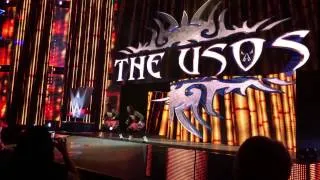 WWE Main Event 10/7/14 The Usos Entrance