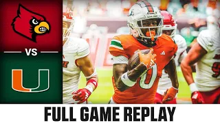 Louisville vs. Miami Full Game Replay | 2023 ACC Football