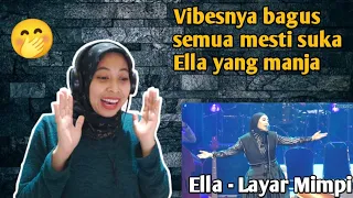 LAYAR IMPIAN - Konsert ELLA Unplugged | 🇮🇩 Reaction