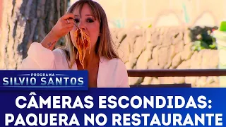 Paquera no Restaurante - Spaghetti Seduction Prank | Câmeras Escondidas (05/08/18)