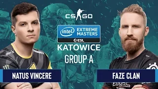 CS:GO - Natus Vincere vs. FaZe Clan [Inferno] Map 3 - Group A - IEM Katowice 2020