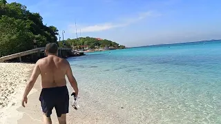 В день рождения на Ко-лан💃 Пляж Тьен🥂 Рыбки🐟🐬🌊 Гуси 🦢Красота🌹Сколько стоит жемчуг✨