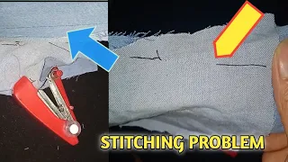 Portable Sewing Machine Stitching Problem Solution