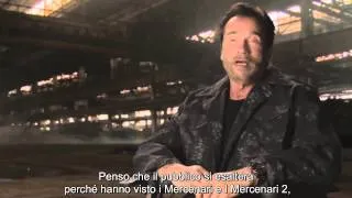 I Mercenari 3 - The Expendables: intervista ad Arnold Schwarzenegger (sottotitoli in italiano)