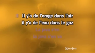 Karaoké Le Jazz et la Java (Live acoustique) - Florent Pagny *